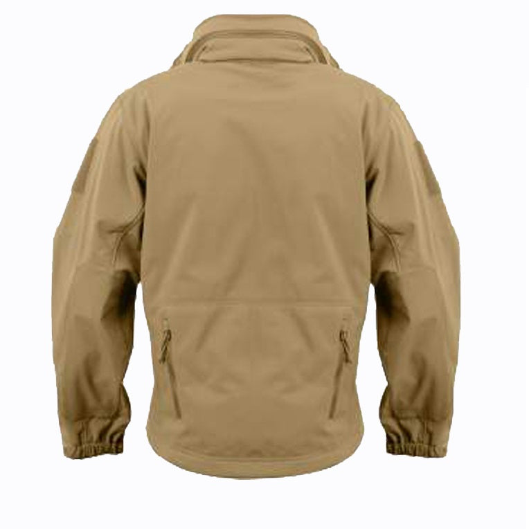 CHAQUETA TACTICA SOFTSHELL COYOTE
