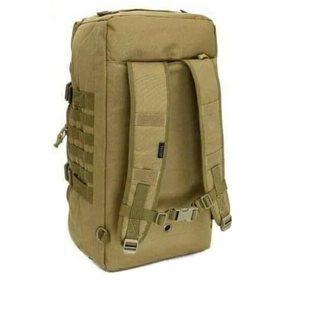 Bolso mochila 70lt coyote tipo tanquista