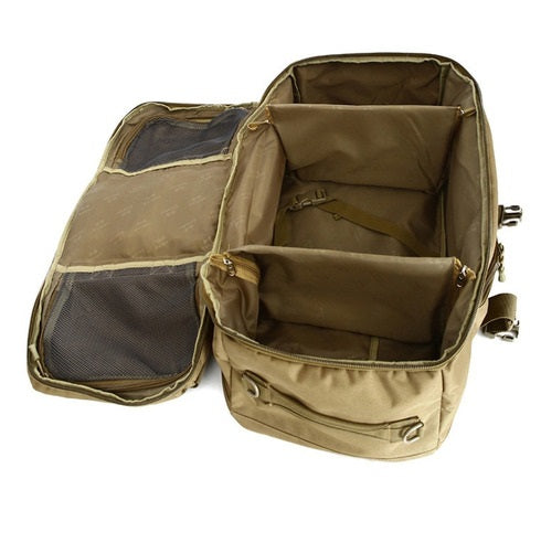 Bolso mochila 70lt coyote tipo tanquista