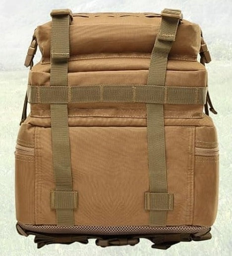 Mochila tactica 50lt coyote s/molle nuevo