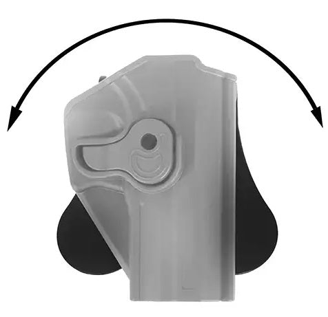 Holster CZ serie SP-01 / Famae Volcano Amomax negra