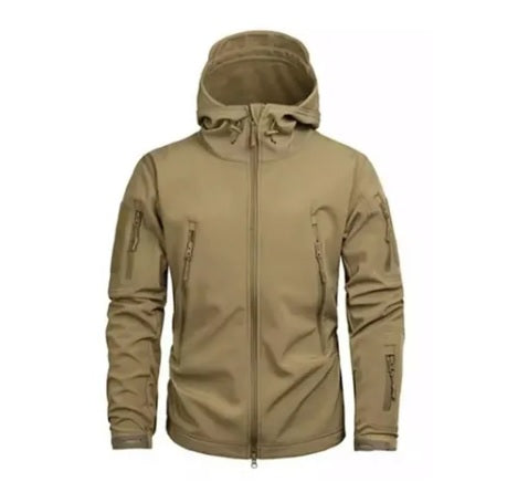 CHAQUETA TACTICA SOFTSHELL COYOTE