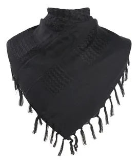 Shemagh palestino color negro FMA