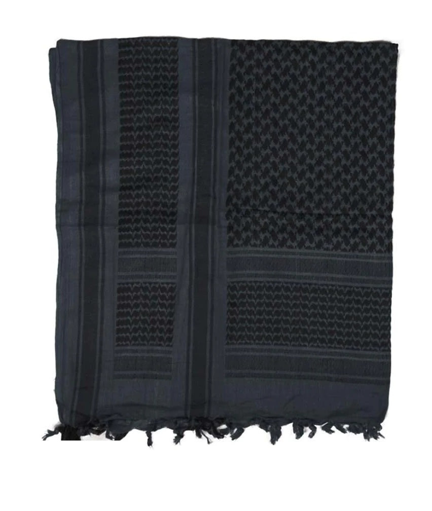 Shemagh palestino color negro FMA