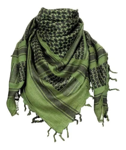 Shemagh palestino color verde