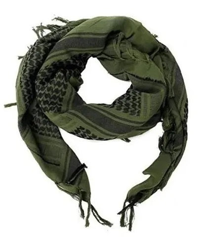 Shemagh palestino color verde