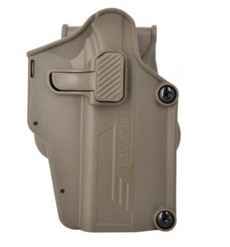 Holster universal ajustable marca Amomax coyote