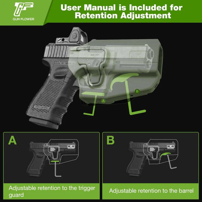 Holster universal marca GF negra