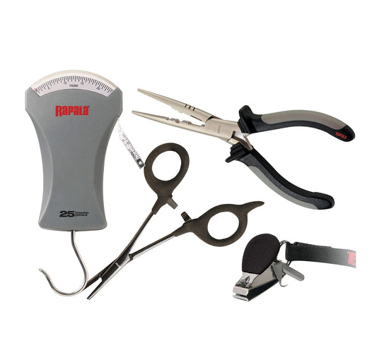 Combo marca Rapala pack D Sportsman alicate pesca