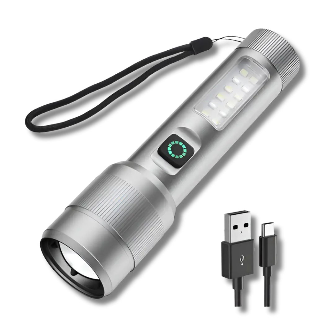 LINTERNA TÁCTICA COBRA USB