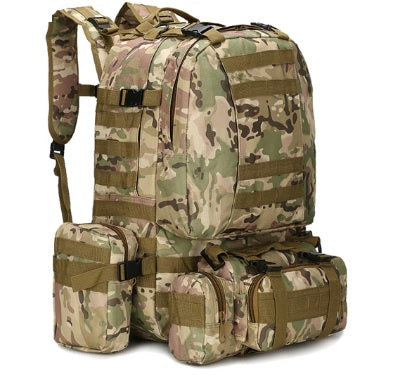MOCHILA 50 LTS C/BANANO MULTICAM