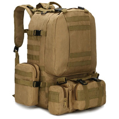 MOCHILA 50 LTS C/BANANO COYOTE