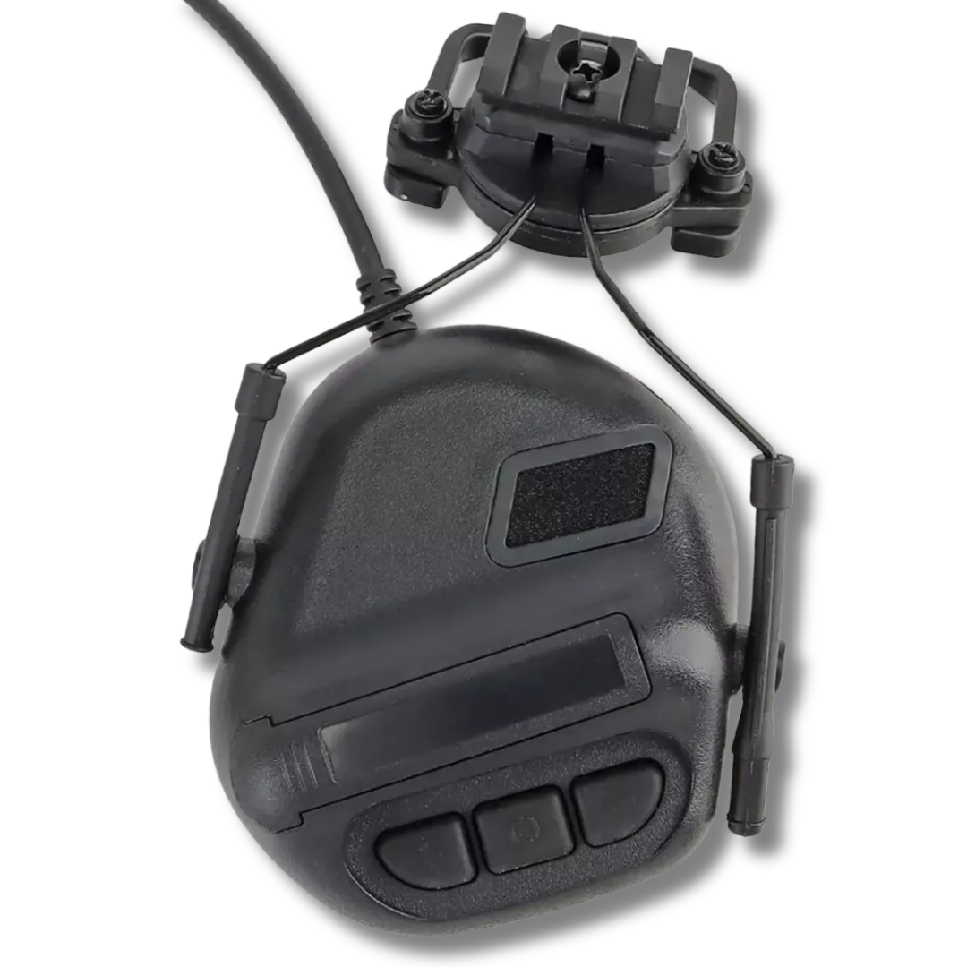 SORDÍN PARA CASCO MODELO HD10 NEGRO