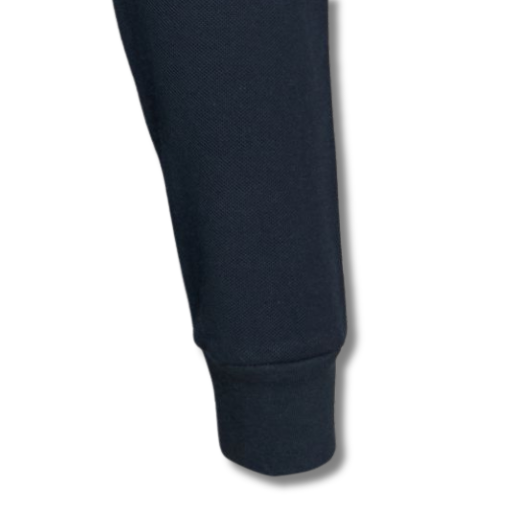 POLERA PIQUE DAMA AZUL MARINO M/L