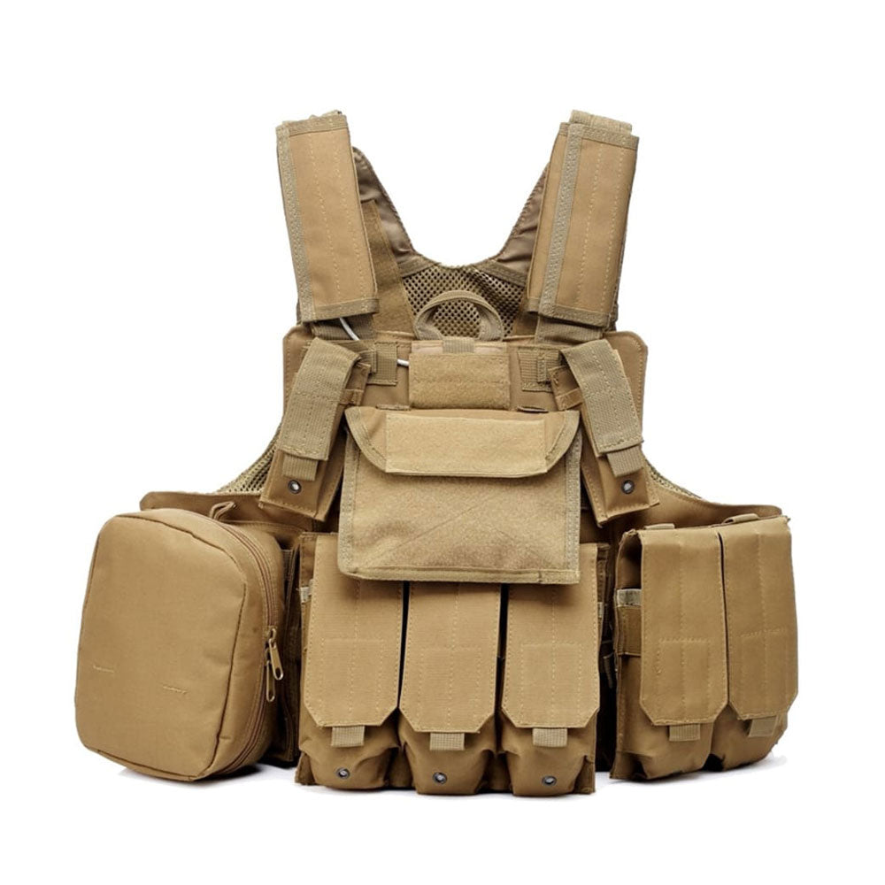 CHALECO TÁCTICO CIRAS COYOTE