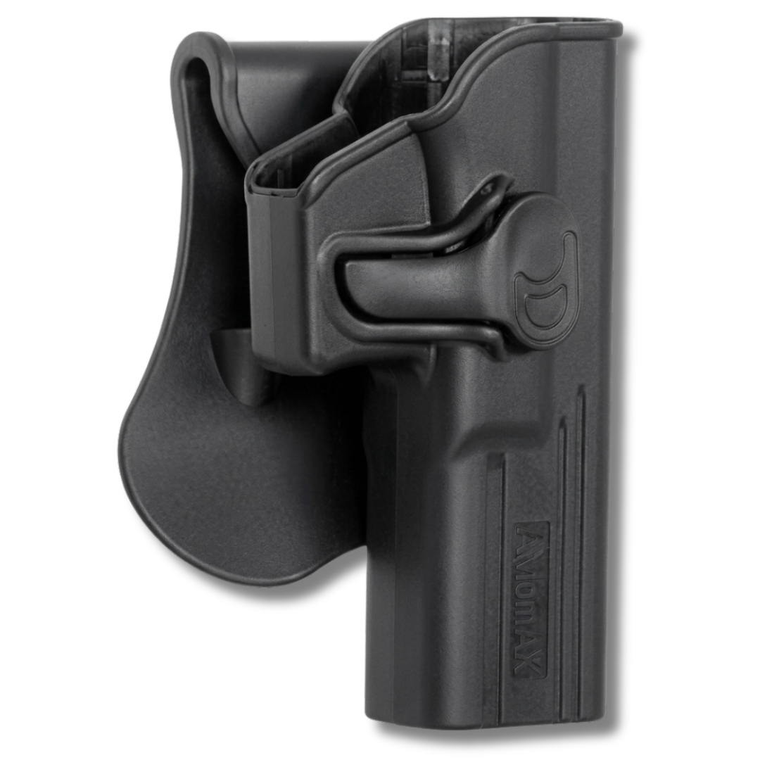 HOLSTER GLOCK 17-22-31 AMOMAX NEGRA