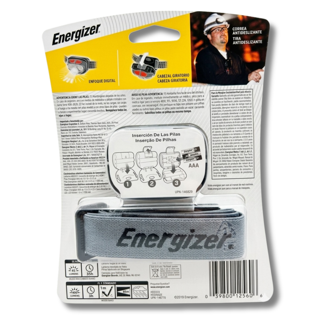 LINTERNA ENERGIZER INDUSTRIAL 400 LUMENS 5 MODOS
