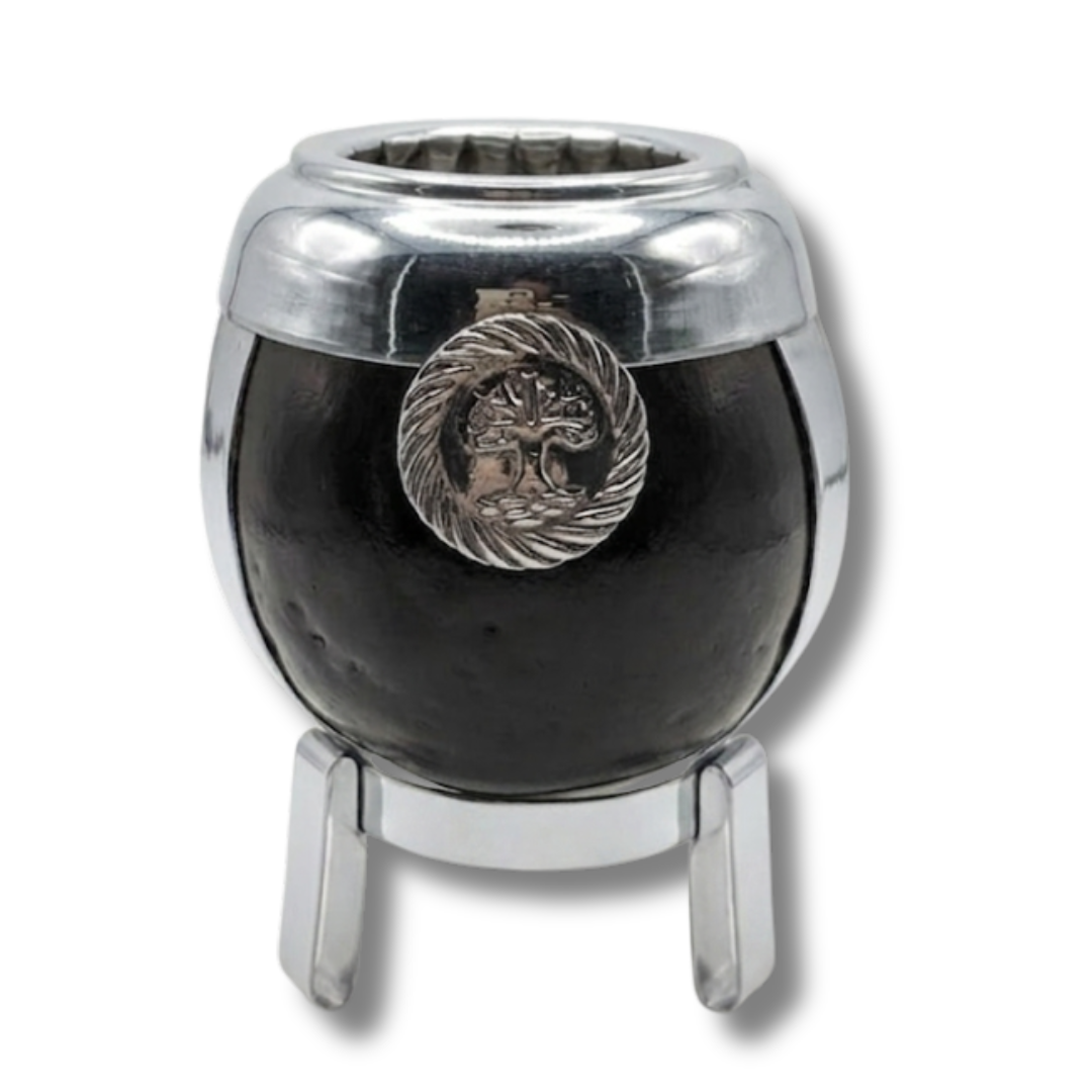 MATE DE CALABAZA CON ALPACA