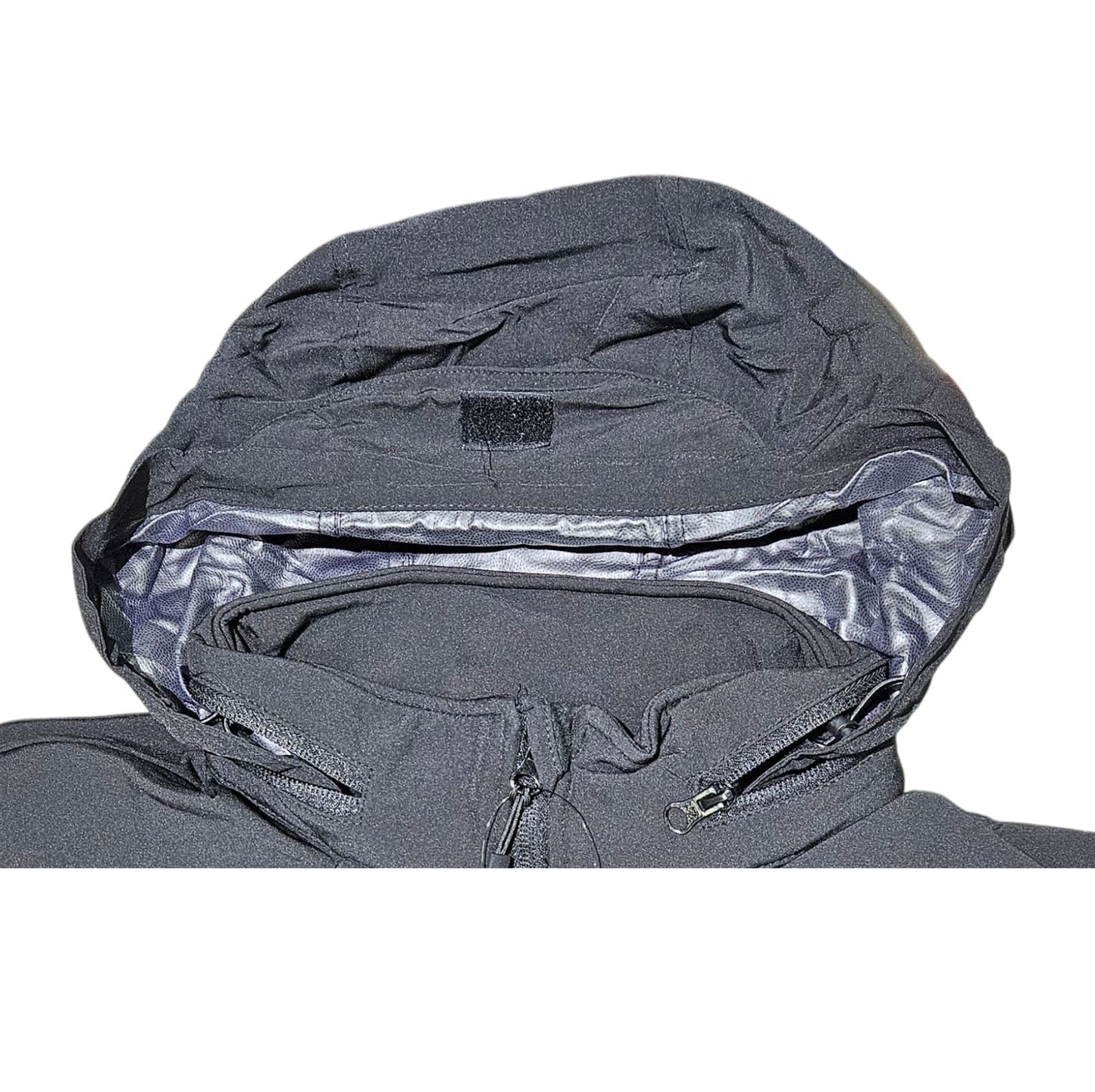 Chaqueta tactica softshell negra