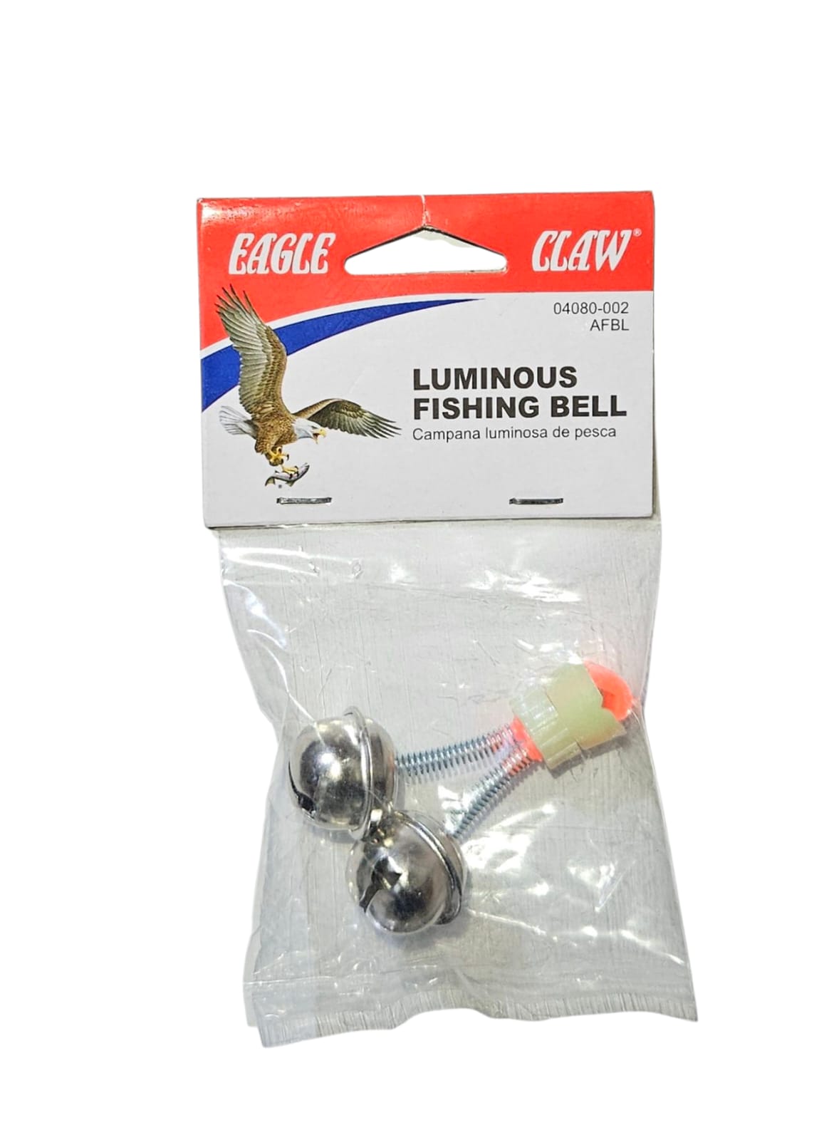 Campana de pesca con argolla luminosa marca Eagle Claw