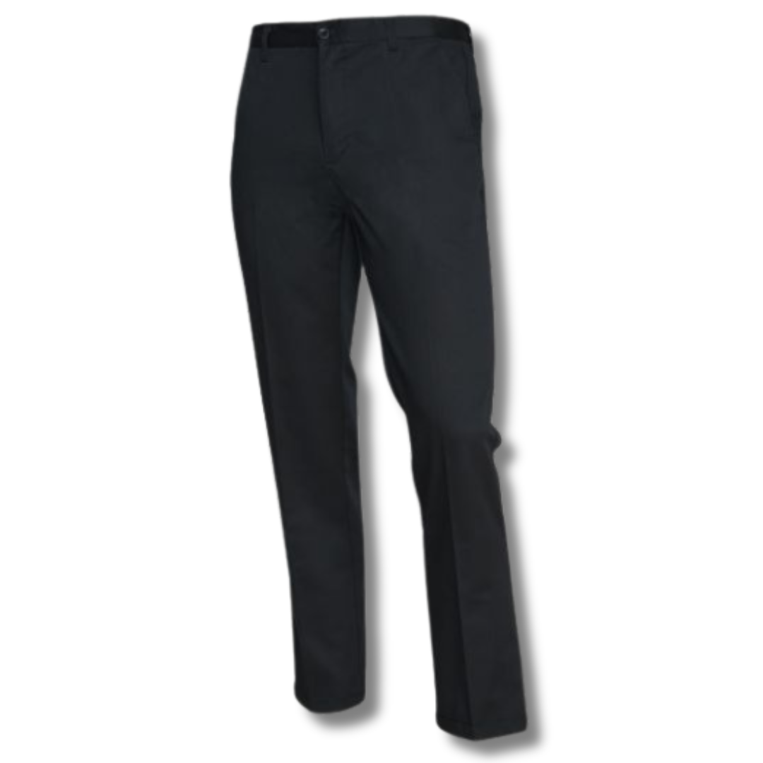PANTALÓN GABARDINA VARÓN NEGRO