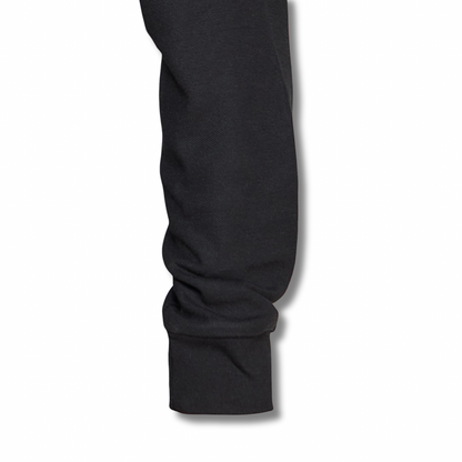 POLERA PIQUE VARÓN NEGRA M/L