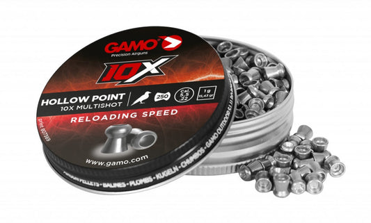 Lata poston marca GAMO modelo HOLLOW POINT cal.5.5