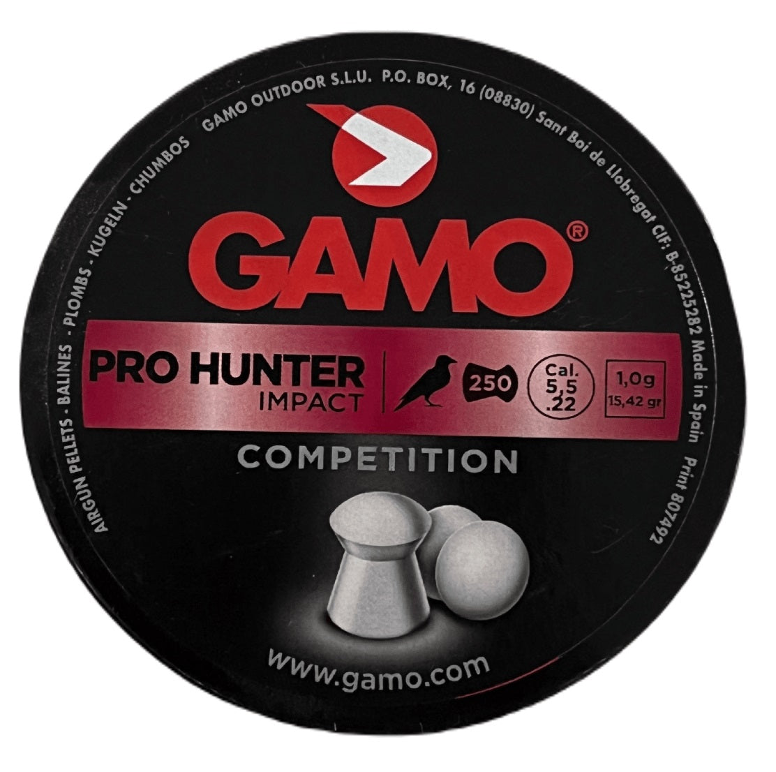 Lata poston marca GAMO modelo PRO HUNTER calibre 5.5
