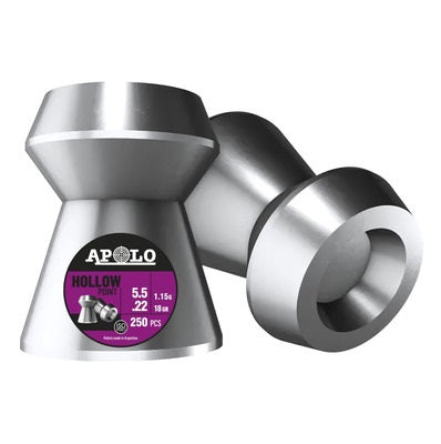 Lata poston marca APOLO modelo HOLLOW POINT 5.5 18GR