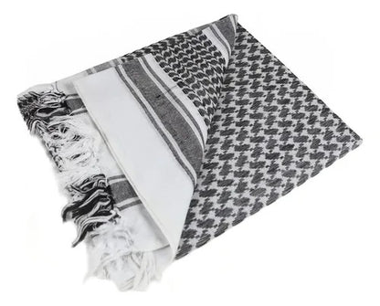 Shemagh palestino color blanco
