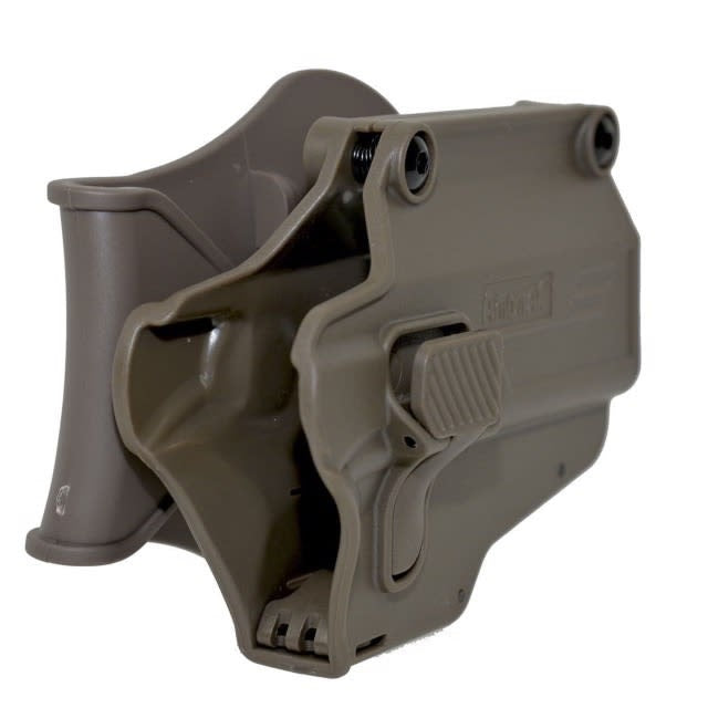 Holster universal ajustable marca Amomax coyote
