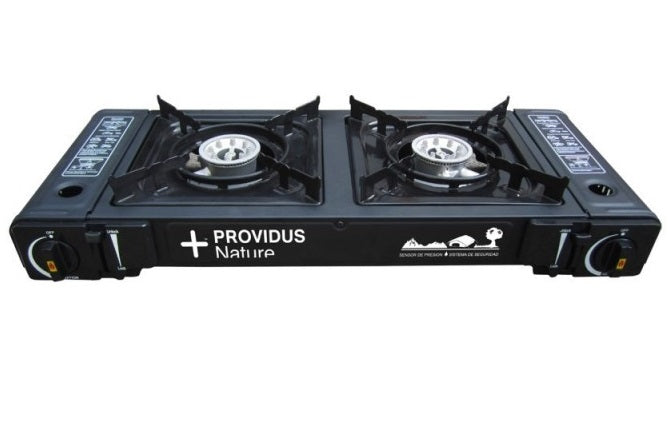 Cocinilla a gas doble modelo HUELDE marca Providus