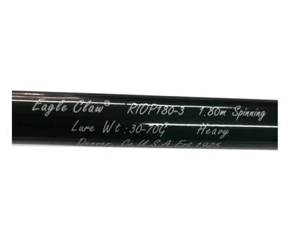 Caña marca Eagle Claw modelo Rio Puelo 1.80MT 3 Tramos