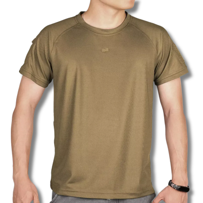 POLERA TÁCTICA COOL DRY COYOTE