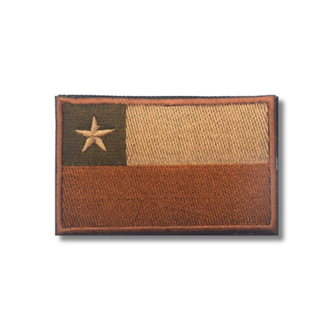 PARCHE BANDERA COYOTE CHILENA