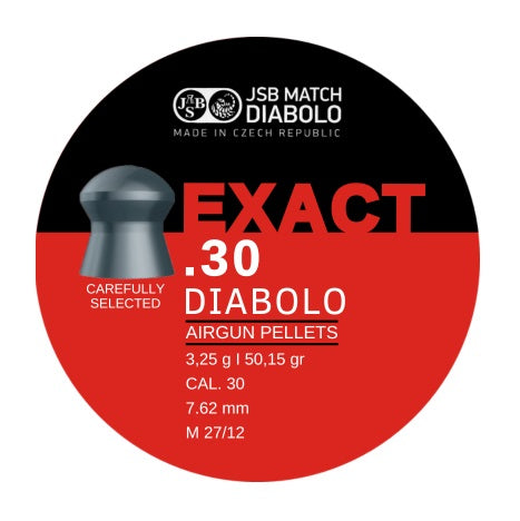 POSTON JSB EXACT CALIBRE 30 , 7.62  50.15 gr 150pz