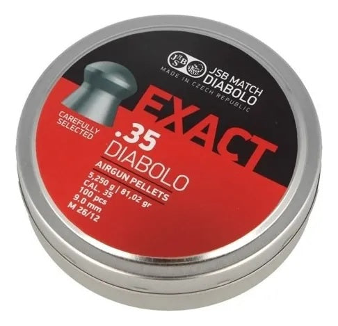 Poston JSB Exact Calibre 35 , 9mm  81.02 gr 100pz