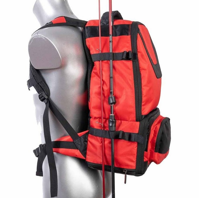 MOCHILA DE PESCA HART ROJA 33LT