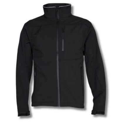 CASACA SOFTSHELL HOMBRE NEGRA