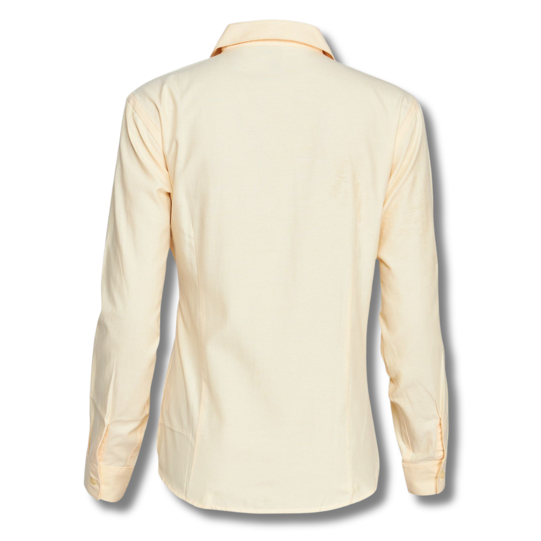 BLUSA OXFORD AMARILLO BARQUILLO