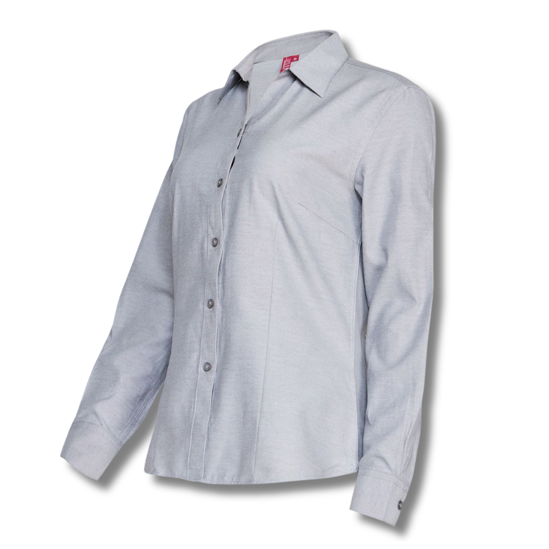 BLUSA OXFORD GRIS