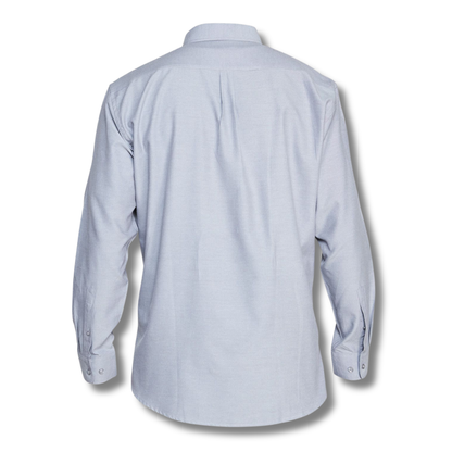 CAMISA OXFORD GRIS