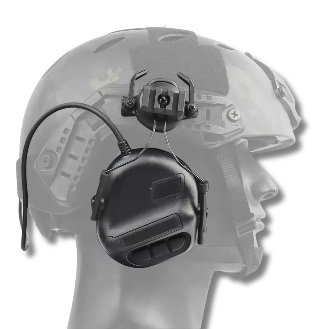 SORDÍN PARA CASCO MODELO HD10 NEGRO