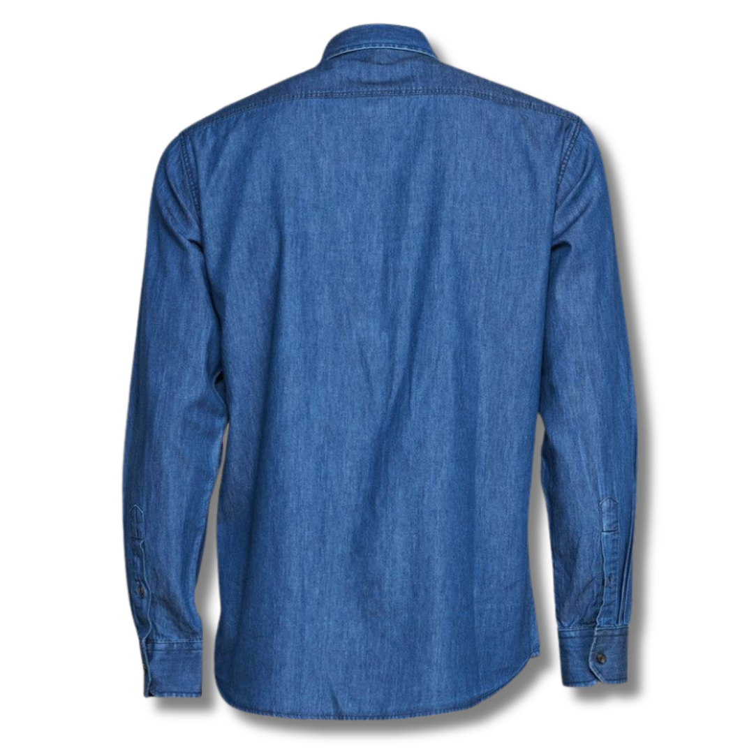 CAMISA DENIM MEZCLILLA AZUL