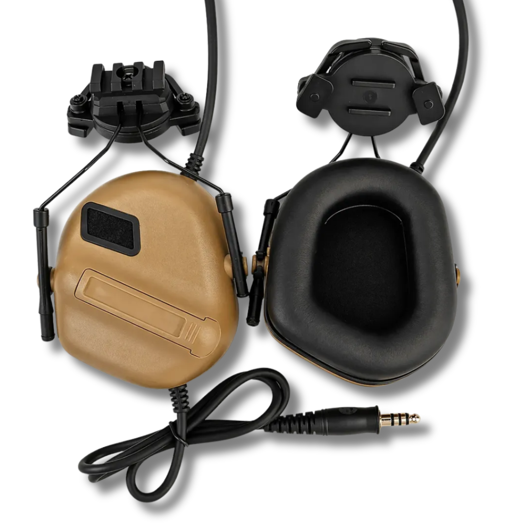 SORDÍN PARA CASCO MODELO HD10 TAN