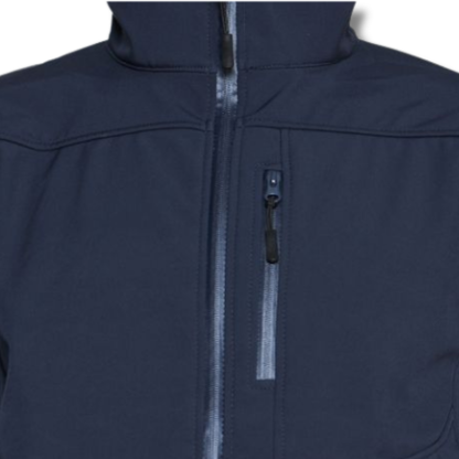 CASACA SOFTSHELL HOMBRE AZUL