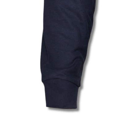 POLERA PIQUE VARÓN AZUL MARINO M/L