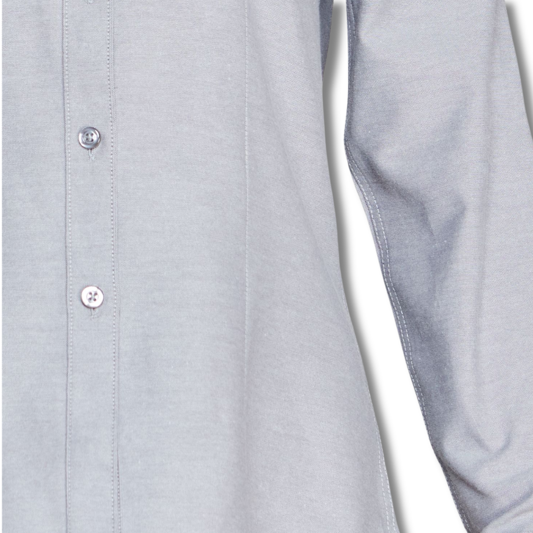 BLUSA OXFORD GRIS