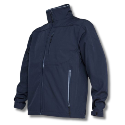 CASACA SOFTSHELL HOMBRE AZUL