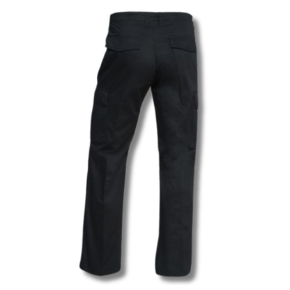 PANTALÓN CARGO VARÓN NEGRO